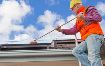 Kingsclere soft wash roof cleaning